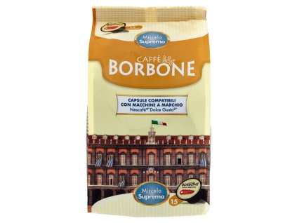Borbone Caffé Suprema Dolce Gusto kapsle, 15 ks