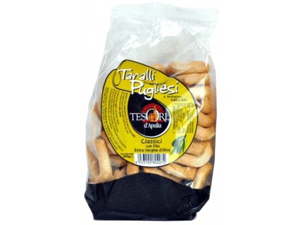 Tesori d’Apulia tradičné apúlske chrumkavé taralli 300g