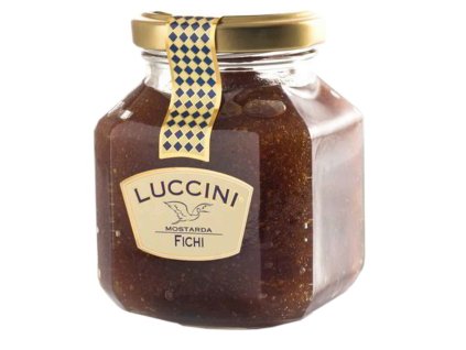 Luccini figová horčica 240g