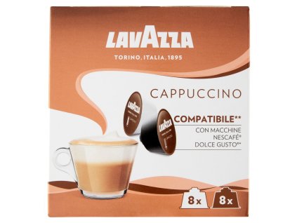 Lavazza Cappuccino Kapsle Kompatibilní Dolcegusto - 16ks