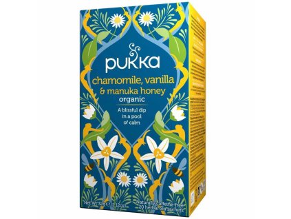 Pukka bio aj s harmančekom,vanilkou a medom 20 ks