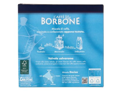 Borbone caffé macinato mletá káva 2 x 250 g