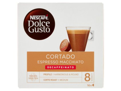 Nestle' Nescafe' Cortado Deca Kapsle Dolce Gusto X16 -