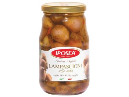 Iposea nakladané cibuľky s aromatickými bylinkami 530g