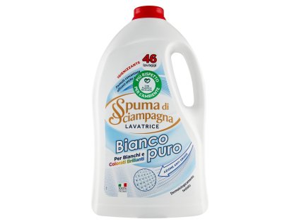Spuma Di Sciampagna Tekutý Prípravok Na Pranie V Práčke Biancopuro 46 Praní - 2,070lt