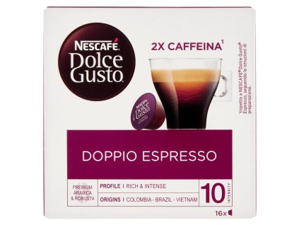 Nestlé Dolce Gusto Kapsle Dvojité Espresso - 16ks