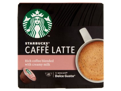 Kapsle Starbucks caffè latte, 12 ks