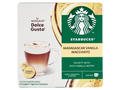 Starbucks Dolce Gusto Madagascar Vanilla kapsle, 12 ks