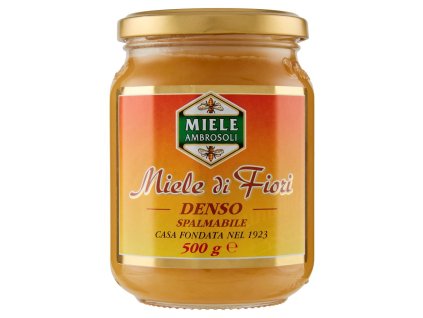 Hustý květový med Ambrosoli 500 g