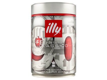 Illy mletá káva classico pre espresso 250 g