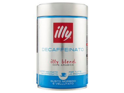 Illy Mletá 100% Arabica Bez Kofeínu - 250gr