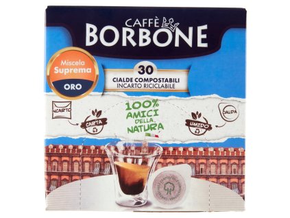 Borbone Caffé Suprema kapsle, kompostovatelné balení, 30 ks