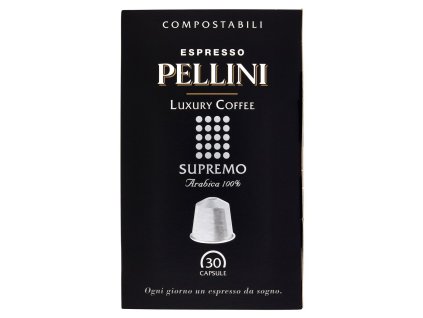 Pelini espresso kapsle Nespresso Supremo 30 ks
