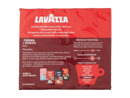 Lavazza crema mletá káva 2 x 250 g