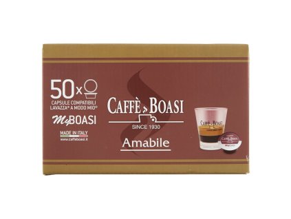 Boasi caffé amabile modo mio kapsle 50 ks