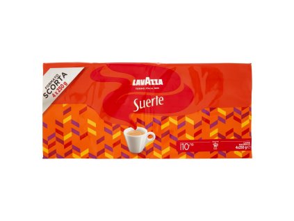 Lavazza suerte 4 x 250 g
