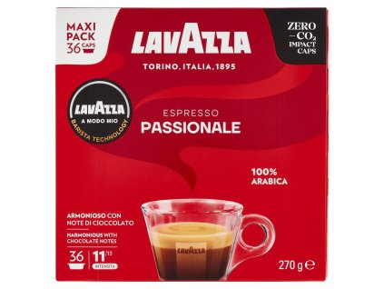 Lavazza Kapsule Espresso Passionale Kompatibilné A Modo Mio - 36ks