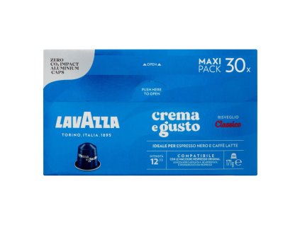 Lavazza Crema E Gusto Kapsle Comp.Nespresso Intenzita 12 - 30ks