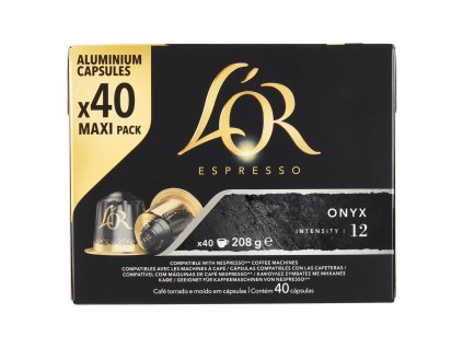 L'or Nespresso Onyx kapsle, 40 ks