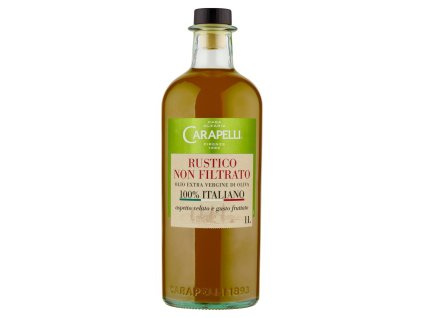 Carapelli rustikálny nefiltrovaný extra panenský olivový olej 1l