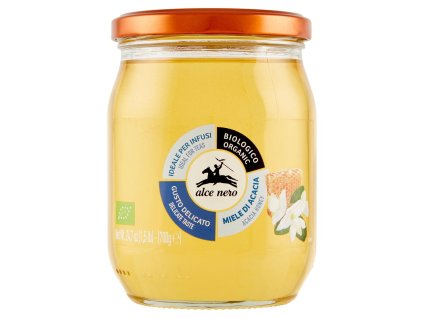 Alce nero agátový med BIO 700g
