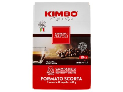 Kimbo Espresso Napoli Kapsuly Kompatibilné S Espresso - 80x