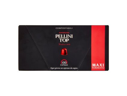 Pellini Top 100% Arabica kapsle s espressem, 100 ks