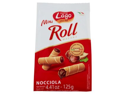 Lago Mini Roláda Lieskové Oriešky - 125gr