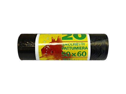 Odpadové vrecia čierne 30l 20ks (50x60)