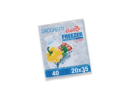 Gallo plastic sáčky do mrazničky 20x35cm 40ks
