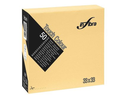 Infiore krémové obrúsky 32x32 - 2 vrstvy - 40 ks