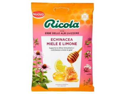 Ricola Echinacea Medové/Citrónové Cukříky - 68g