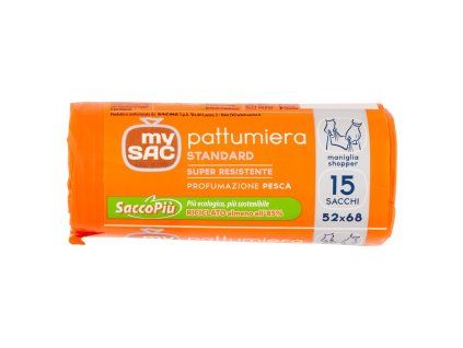 Odpadkové pytle barevné 15 ks (52 × 68)