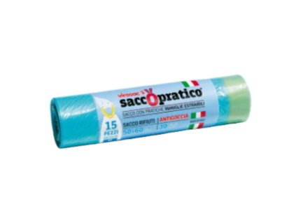SACCO PRATICKÝ MODRÝ 50X60 S RUKOJETÍ 15ks