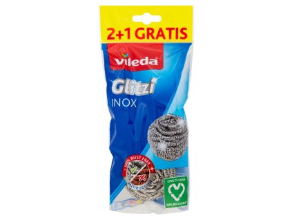 Vileda Brúsna Podložka Z Nehrdzavejúcej Ocele 2+1 -