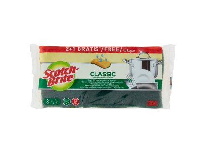 Scotch Brite rastlinné špongie 3ks