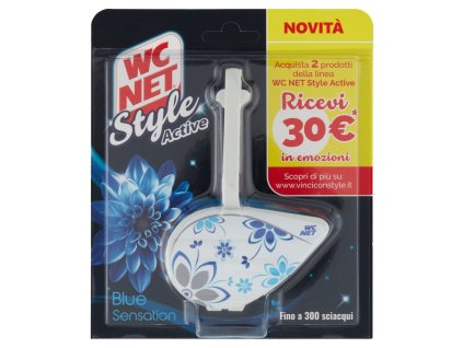 WC Net Modré Toaletní Sedátko V Stylu Sensation -