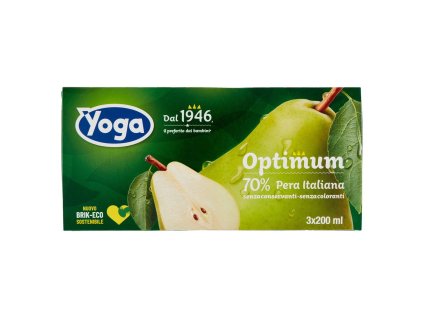 Yoga hruškový džus 3 x 200 ml