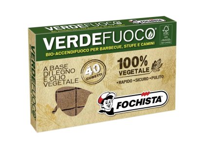 Fochista kostky na rozdělávání ohně 40 ks