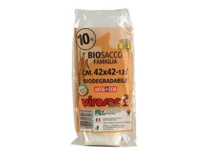 Odpadkové pytle BIO, 12 l, 10 ks (42×42)