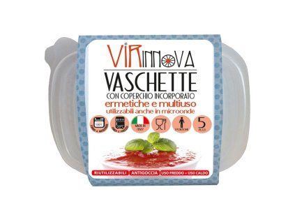 Virinnova plastové nádoby 250 ml 5 ks