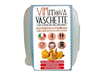 Virinnova plastová miska 500 ml, 4 ks