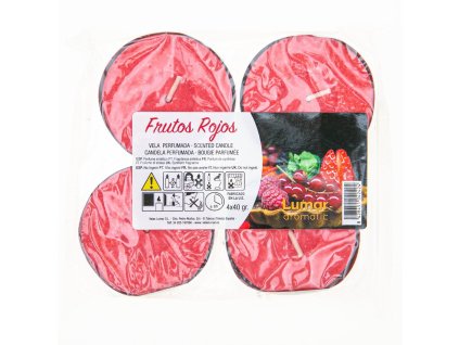 Čajové svíčky Lumar Maxi Vanilla 4 ks