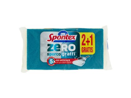 Spontex Spontex Zero Scratch S/Špína 2+1 - 3ks