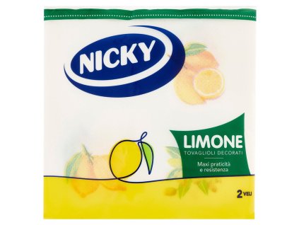 Nicky obrúsky dvojvrstvové citrón 35 ks