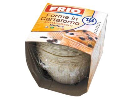 Frio papírová forma na muffiny, 18 ks