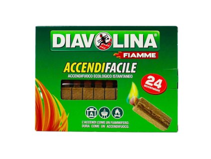 Diavolina pevné podpalovače 24 ks