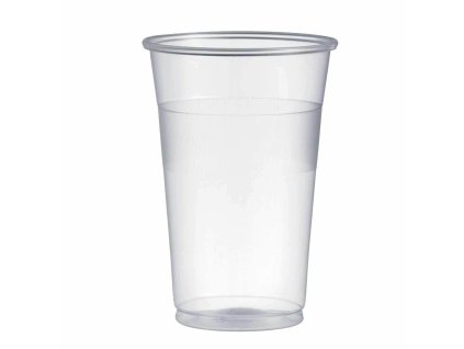 Plastové sklenice ISAP 400 ml 50 ks