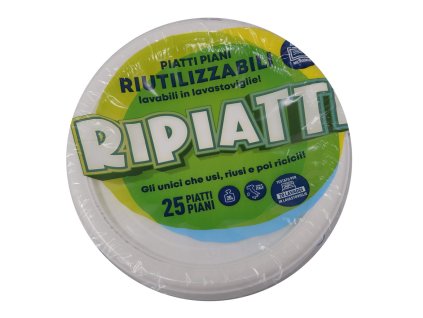 Jednorázové talíře Ripiatti, 25 ks
