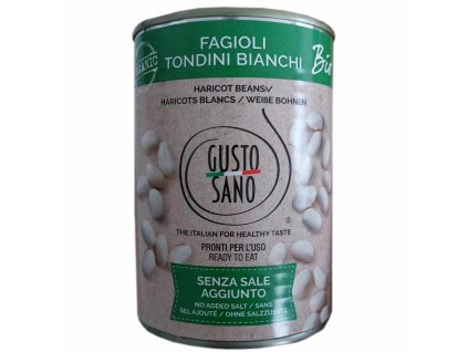 Gusto Sano Bio Biela Fazuľa  - 400gr
